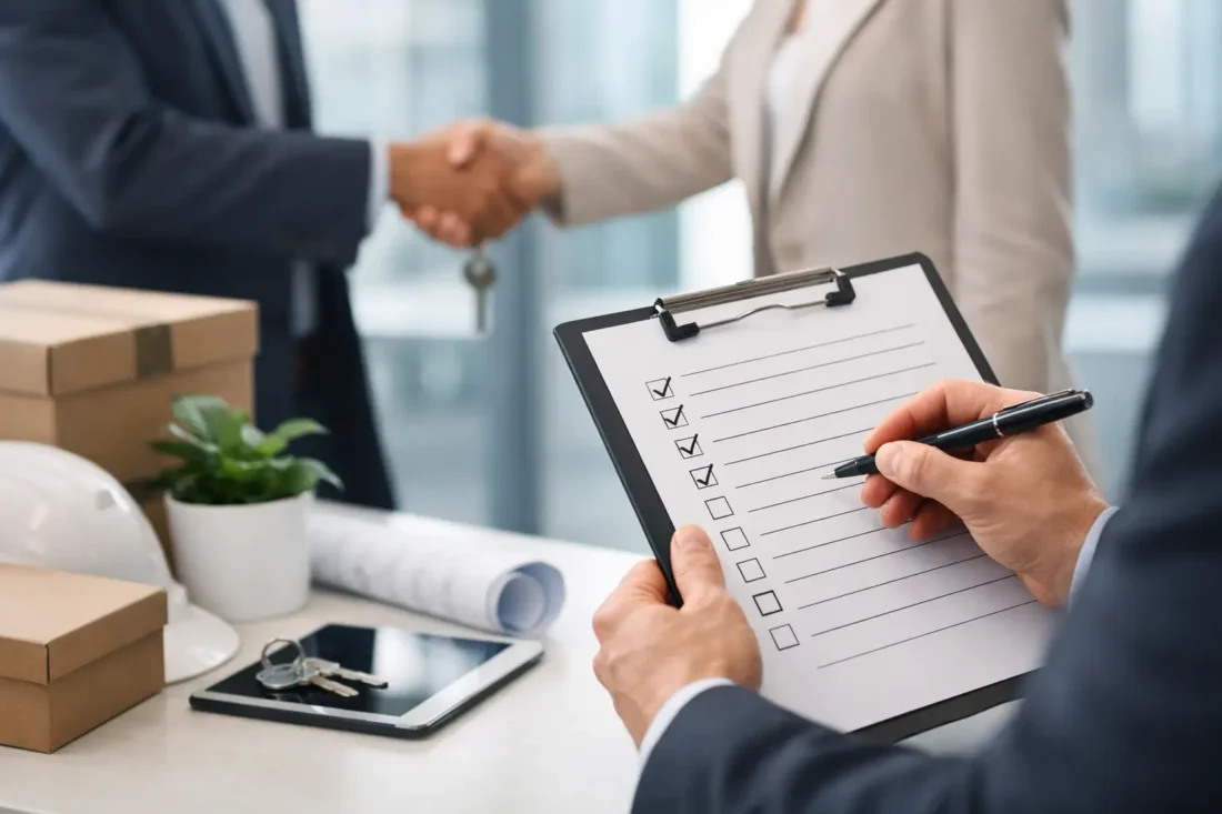 Office Handover Requirements Checklist