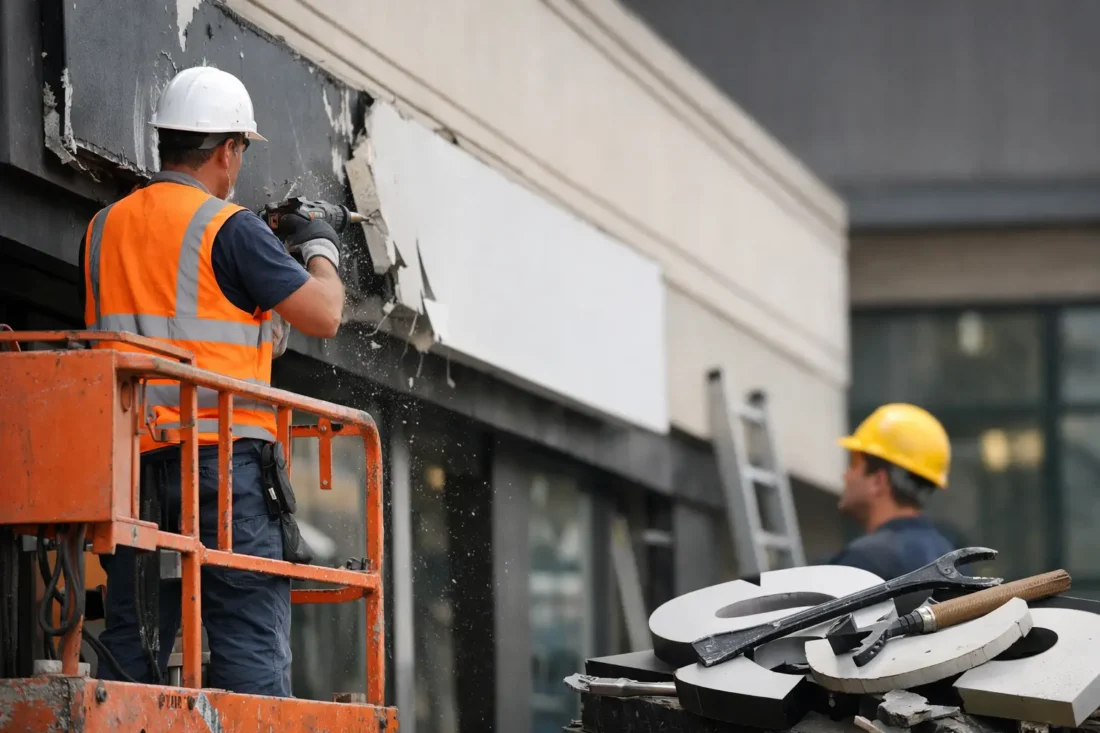 Choosing a Signage Removal Contractor