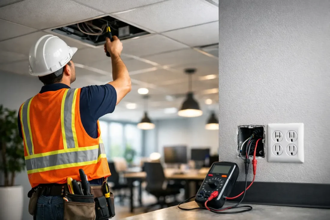 Electrical Reinstatement for Office Space