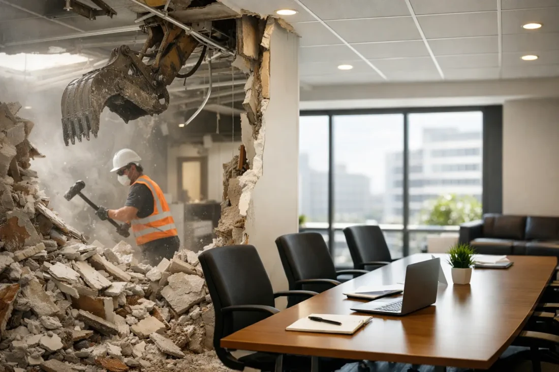 Office Demolition Without Lease-End Risk