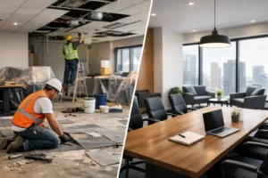 Office Restoration Without Lease-End Stress