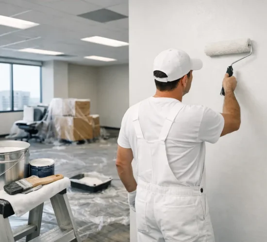 Painting After Office Removal Done Right