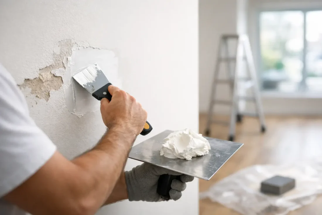 Repair Wall Finishes Before Handover Properly