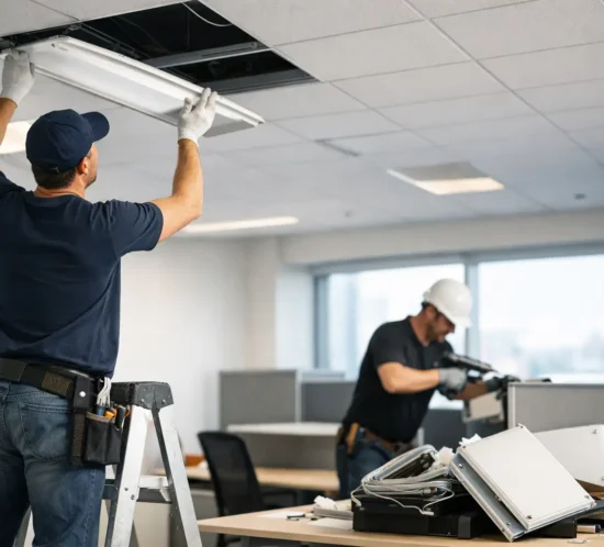 Office Fixture Removal Done Properly