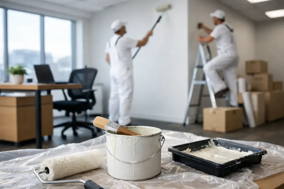 Office Painting for Lease-End Handover