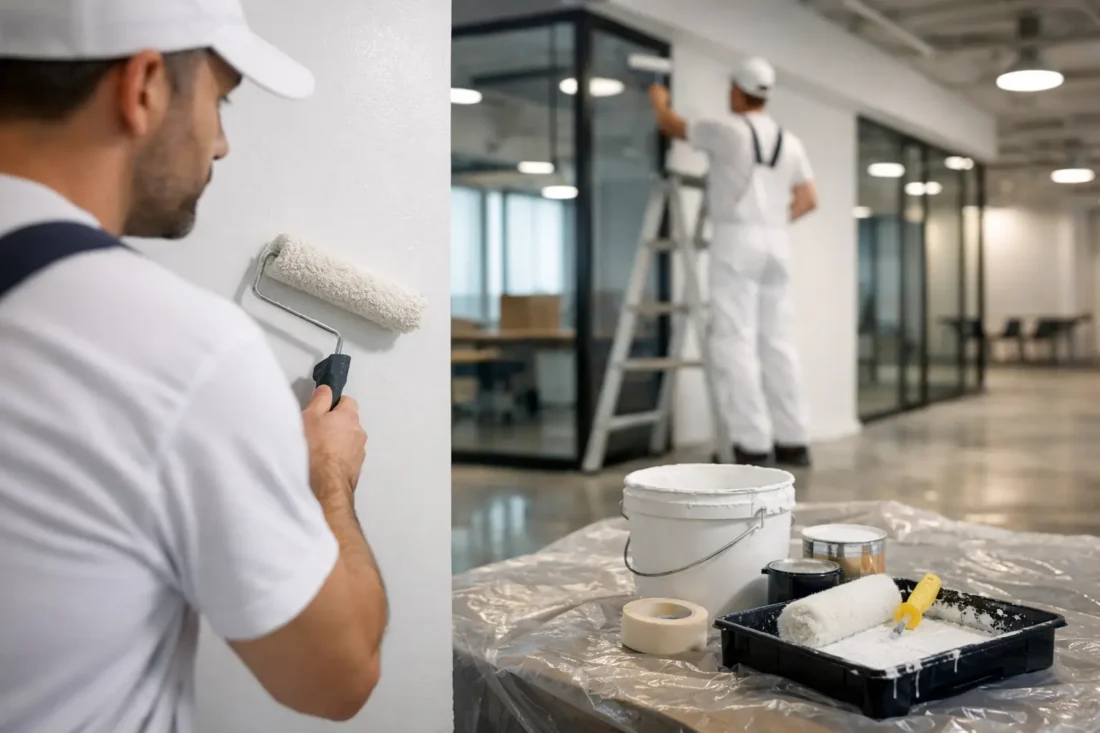 Painting Commercial Spaces Before Handover
