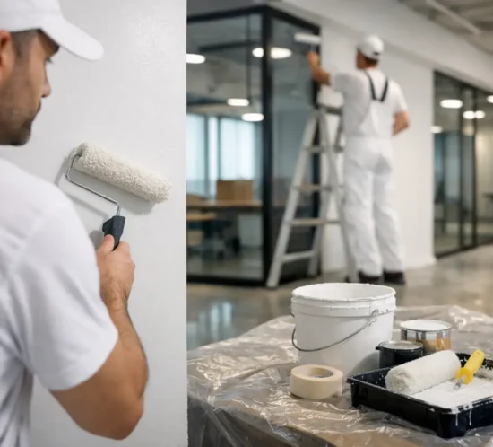 Painting Commercial Spaces Before Handover