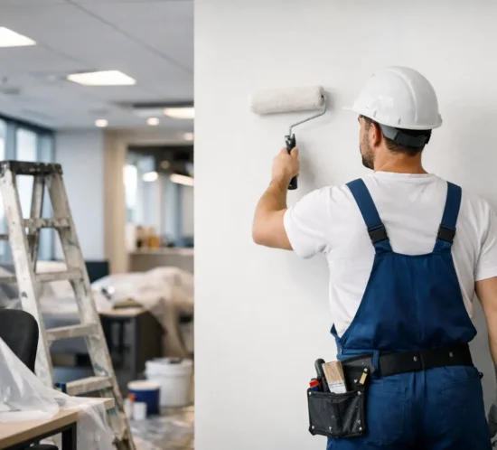 Painting Worker for Office Reinstatement