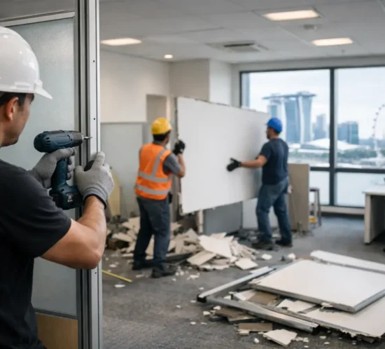 Partition Dismantling Singapore for Lease End 6 Partition Dismantling Singapore for Lease End