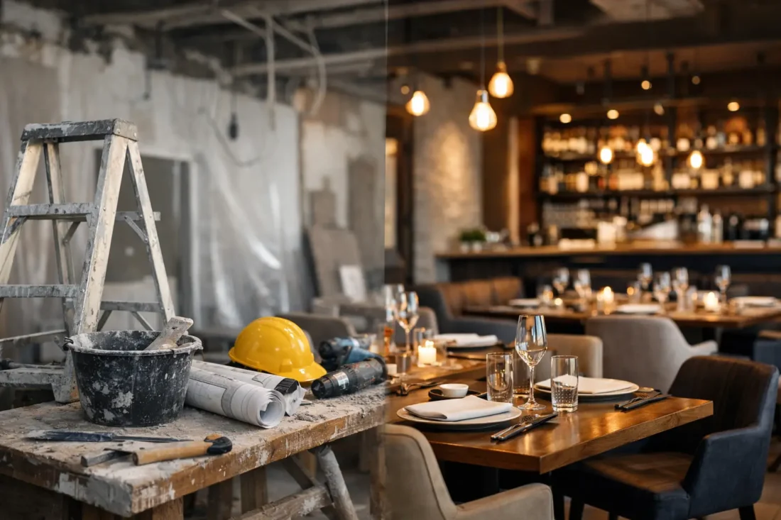 Restaurant Renovation Before Lease Handover