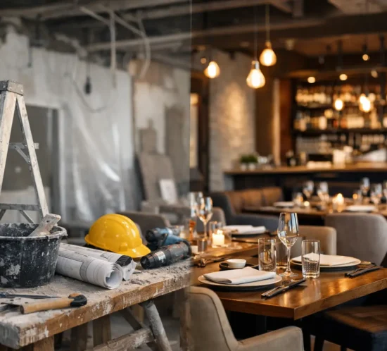 Restaurant Renovation Before Lease Handover