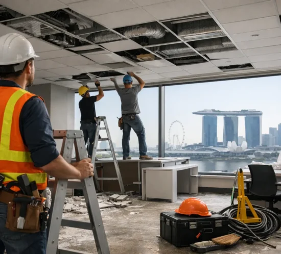 Commercial Reinstatement Works Singapore Explained