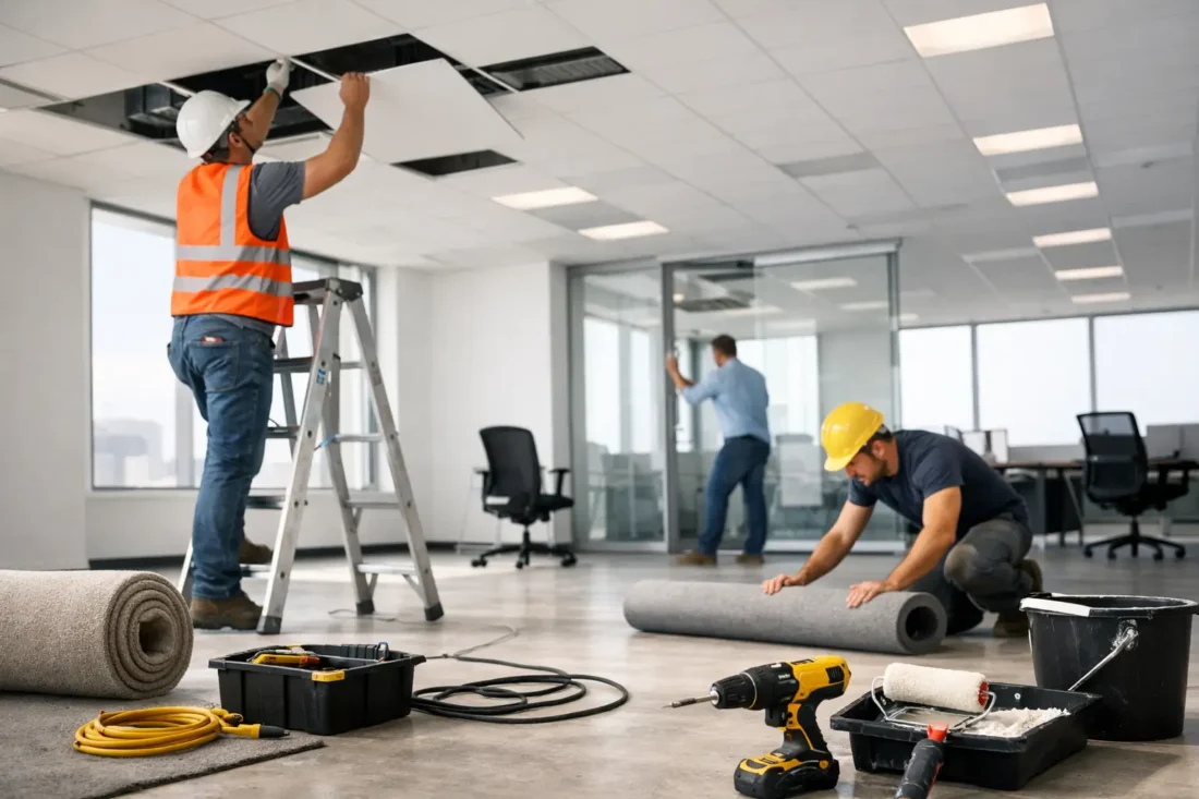 Corporate Office Space Reinstatement Services