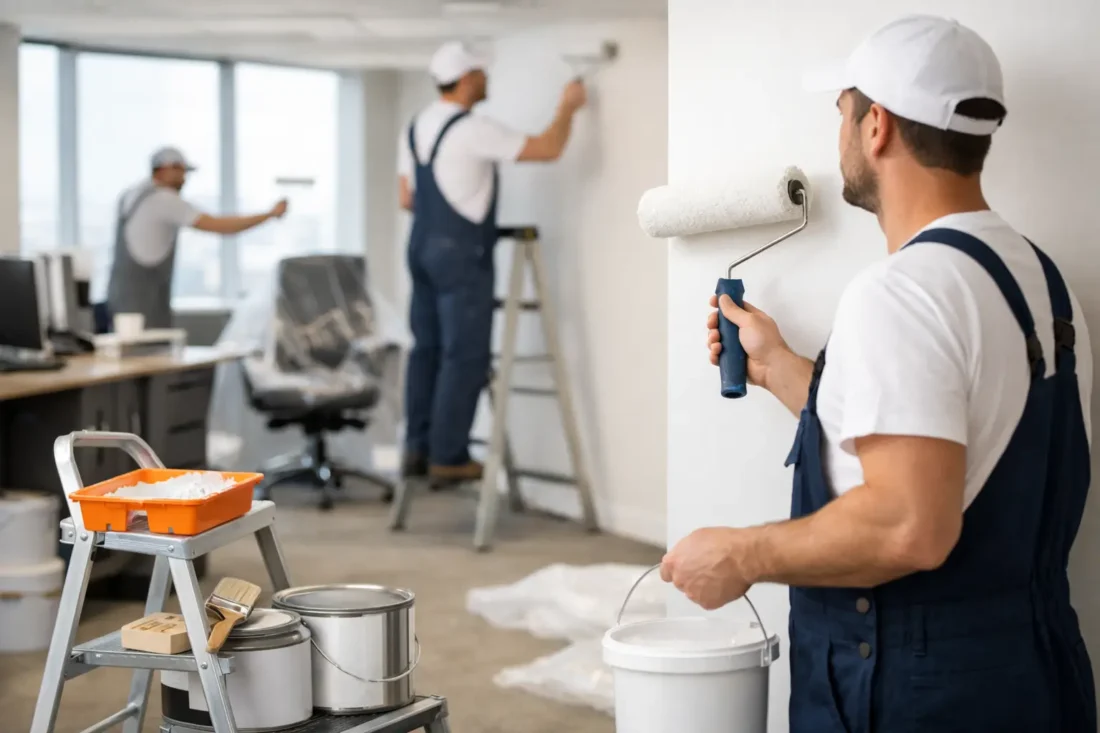 Office Painting Services for Lease-End Handover