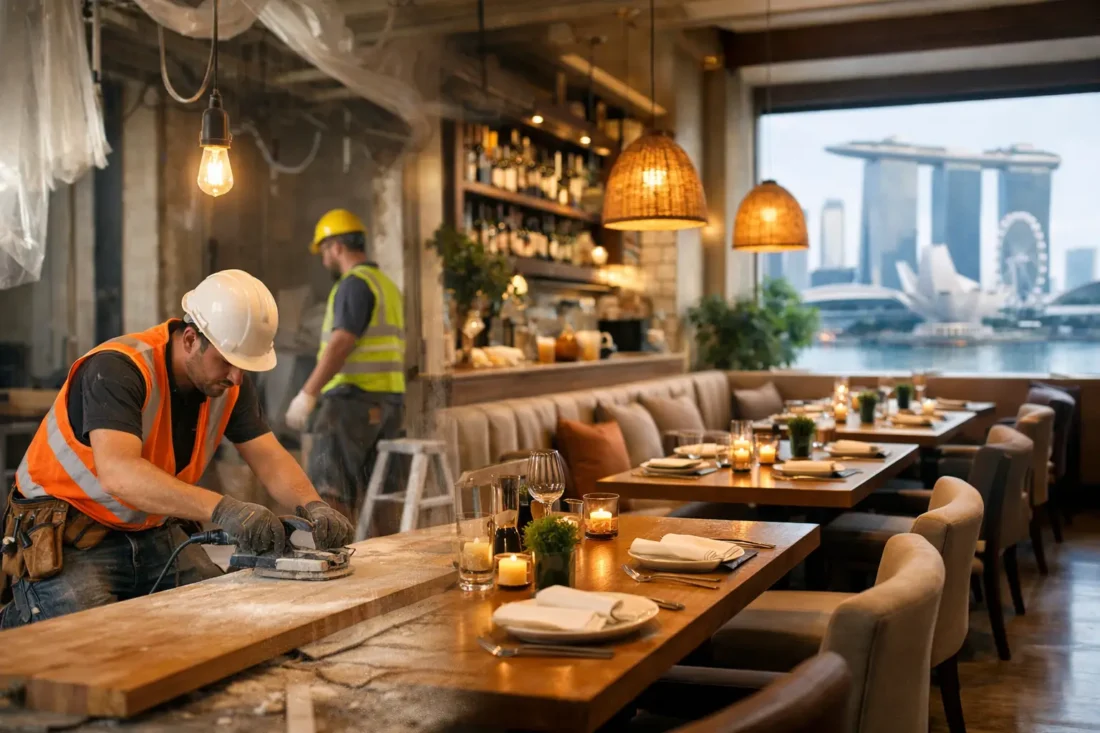 Restaurant Renovation Singapore Without Exit Risk