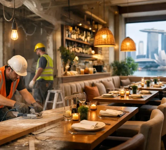 Restaurant Renovation Singapore Without Exit Risk