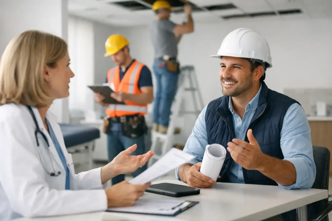 Choosing a Clinic Contractor for Lease-End Works