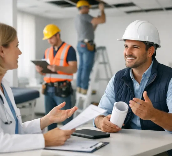 Choosing a Clinic Contractor for Lease-End Works