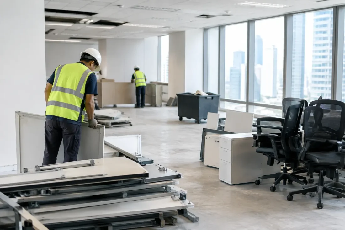 Office Dismantling Services for Lease Handover
