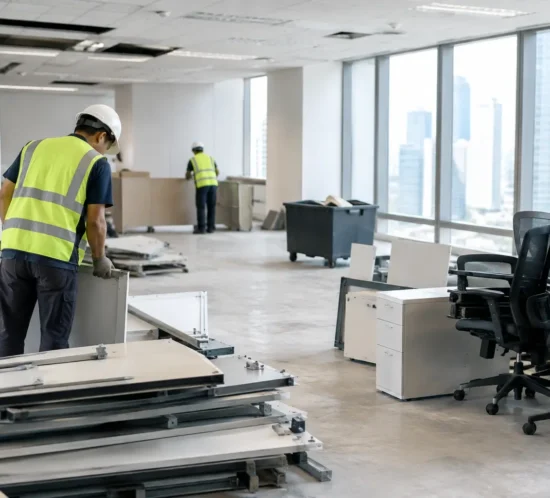 Office Dismantling Services for Lease Handover
