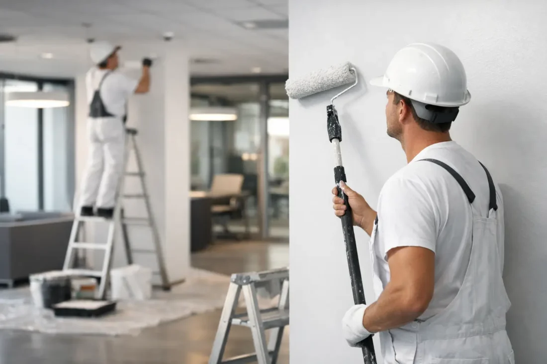 Painting Work Contractor for Commercial Handover