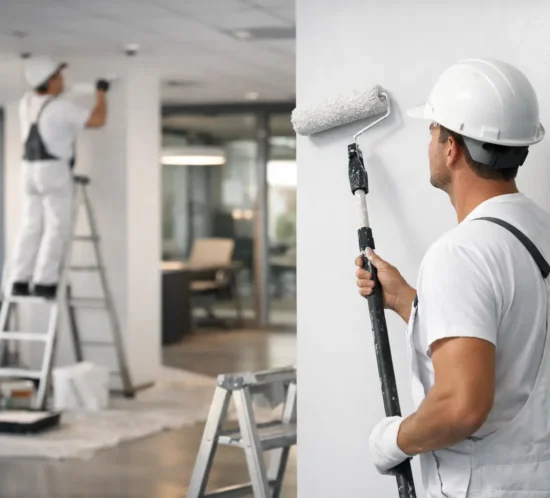 Painting Work Contractor for Commercial Handover