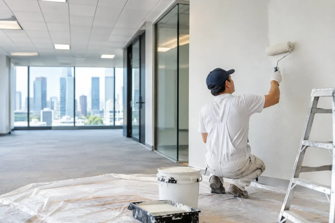 Office Interior Painting for Lease Handover